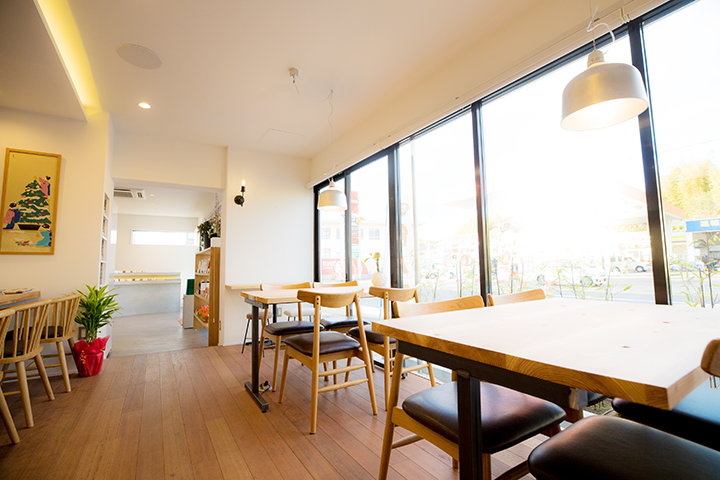 oneleaf店内